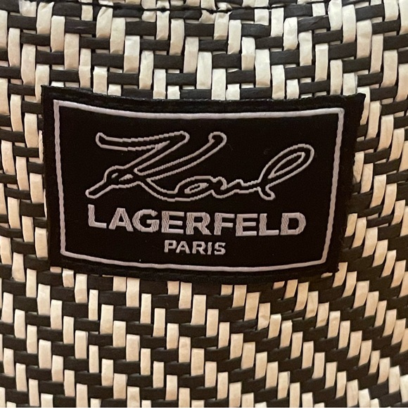 NWT Limited Edition Karl Lagerfeld Straw Bucket Hat main image 7